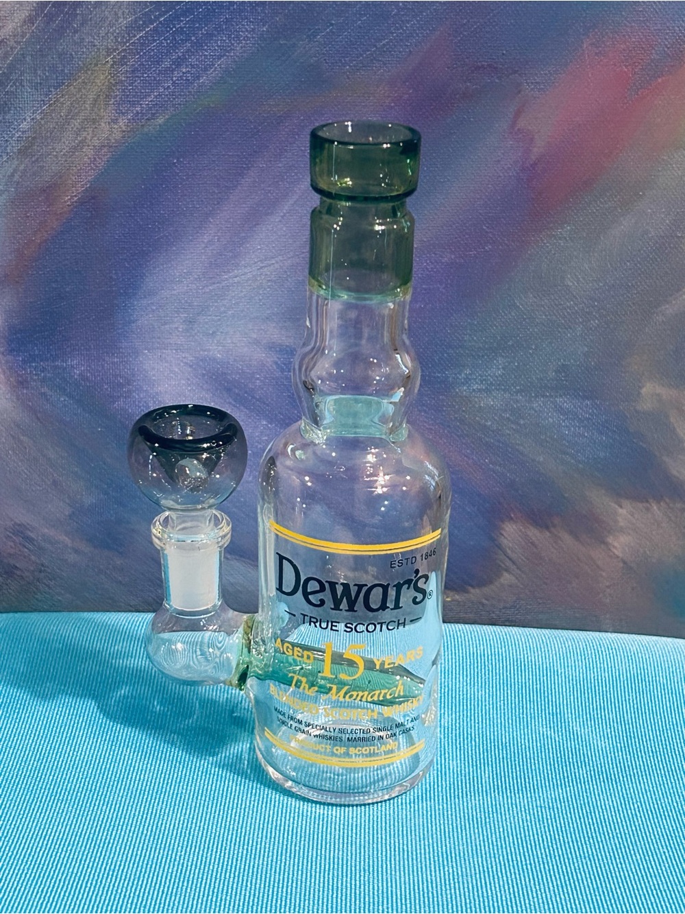Glass Art Bottle water piece
